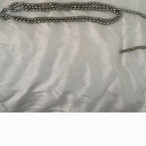Three strand Honora peal necklace.  One strand string broke. Selling as is.